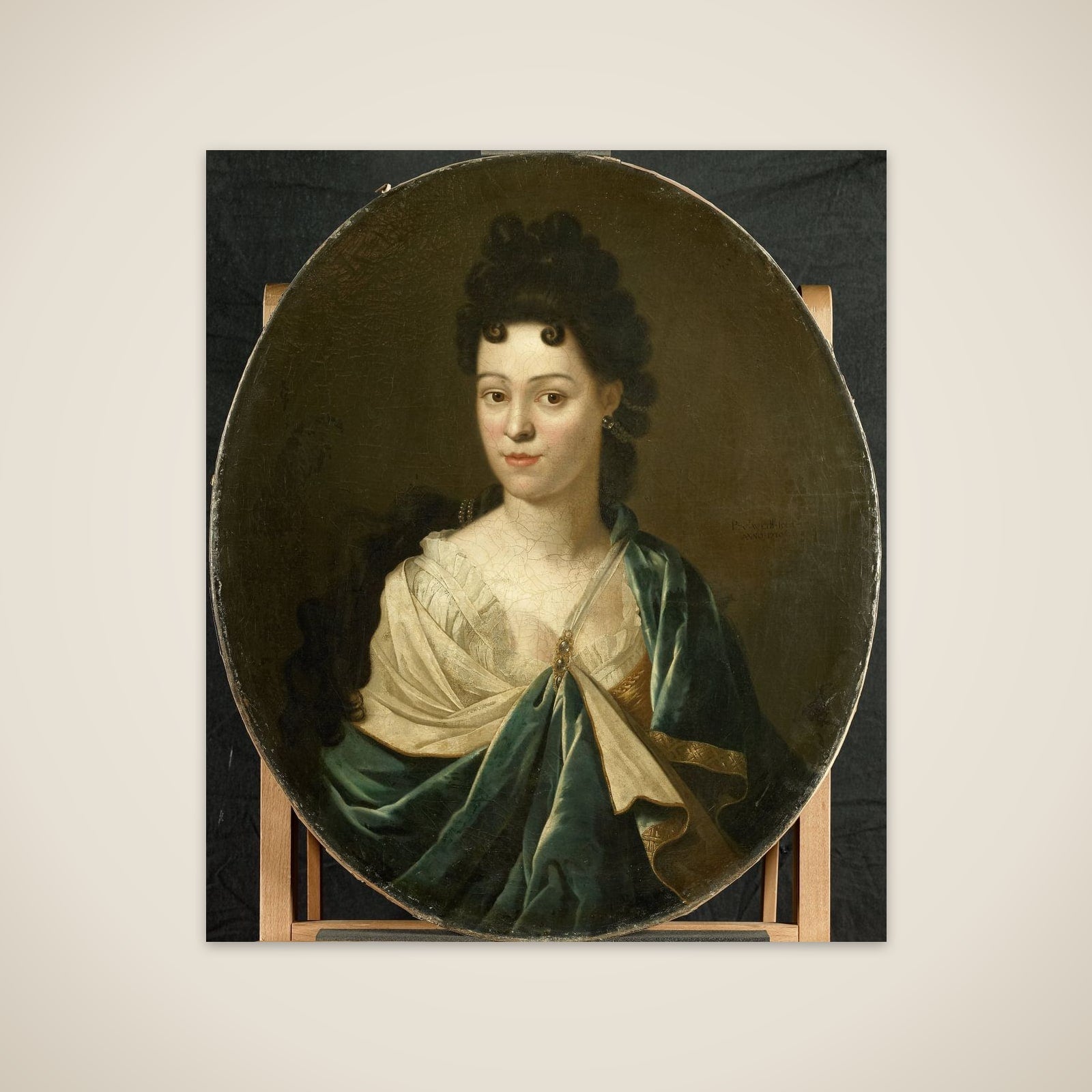 Portrait of Mrs. Brustis-Batailheij unframed print