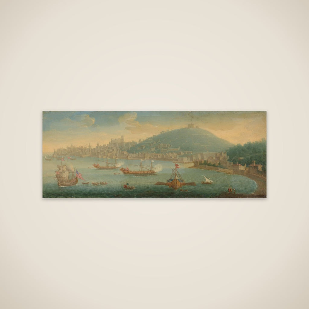View of Napels unframed print