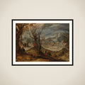Winter Landscape framed