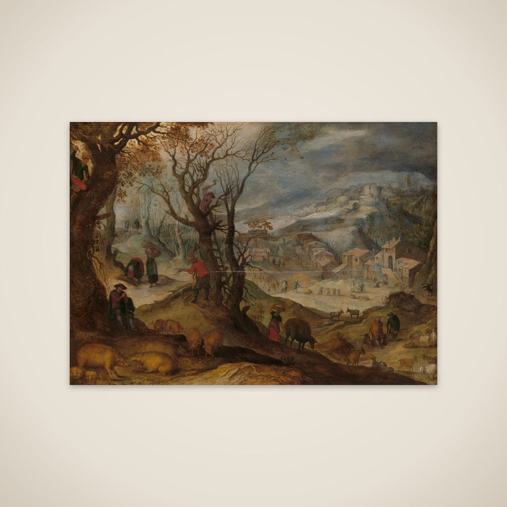 Winter Landscape unframed print