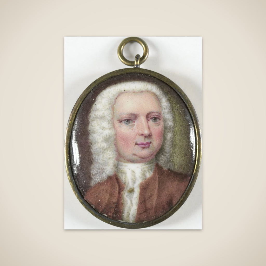 Portrait of een man unframed print