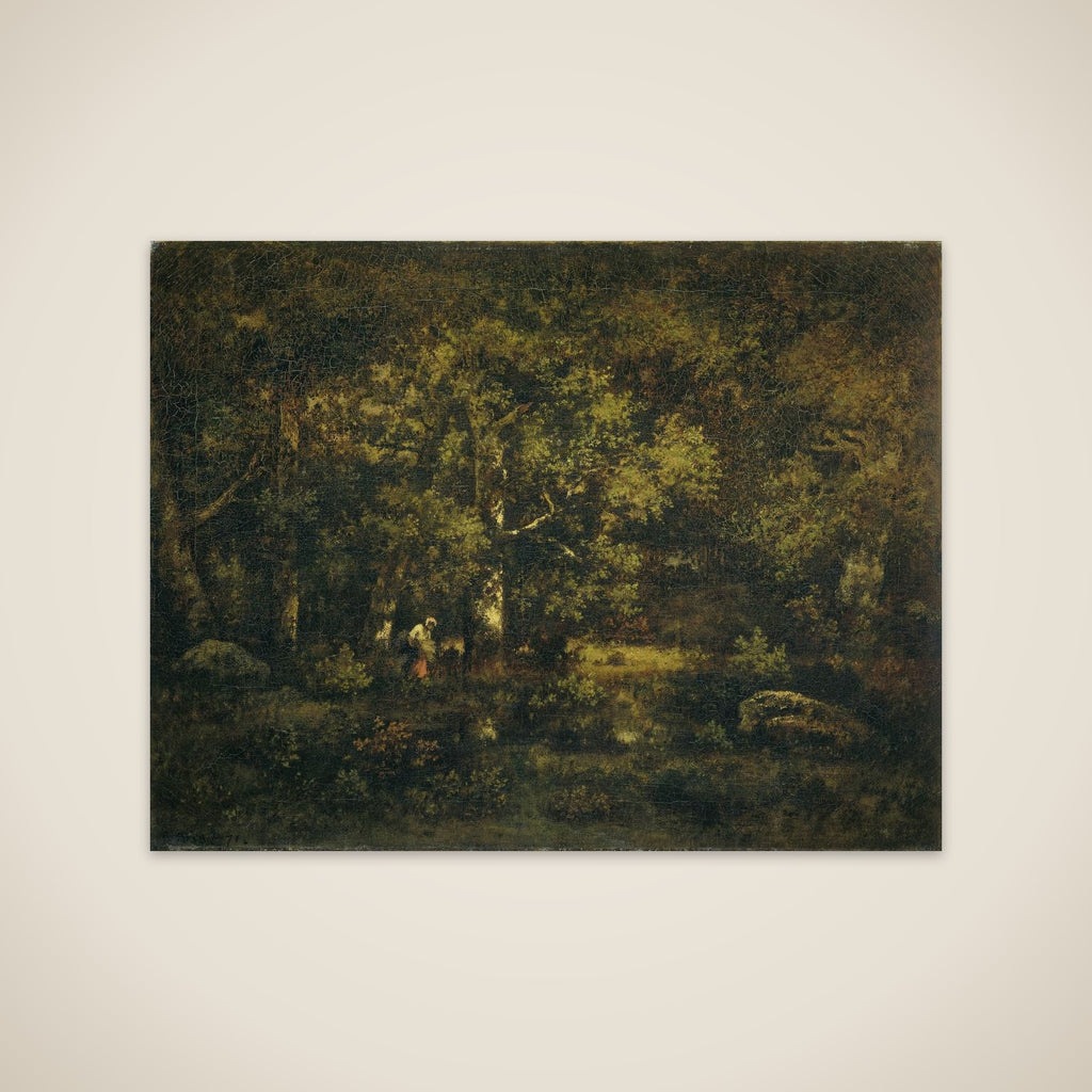 The Forest of Fontainebleau unframed print