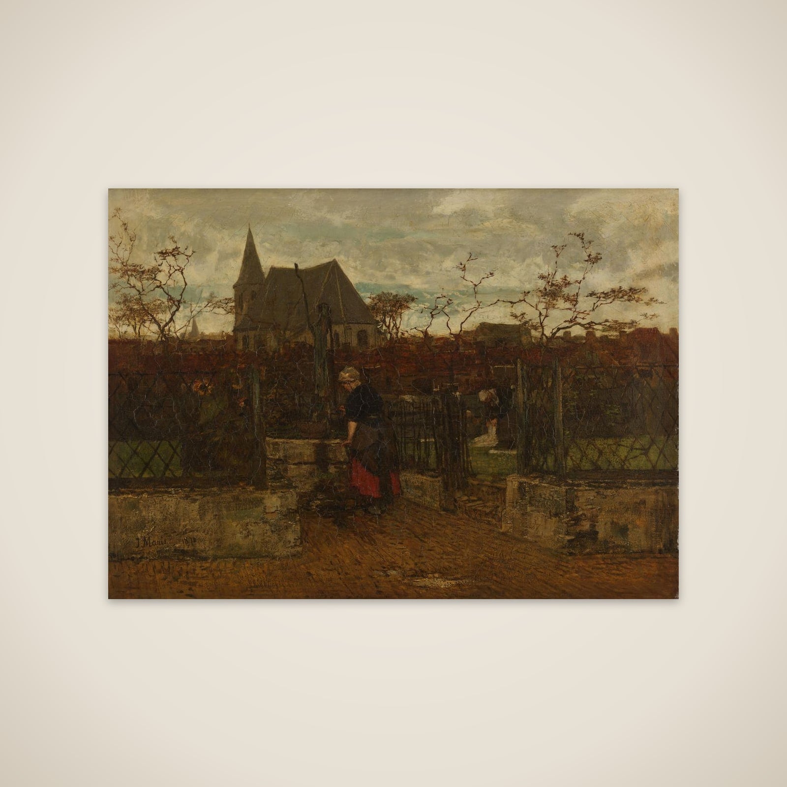 A Bleaching Field unframed print