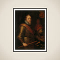 Portrait of Maurits (1567-1625), Prince of Orange framed