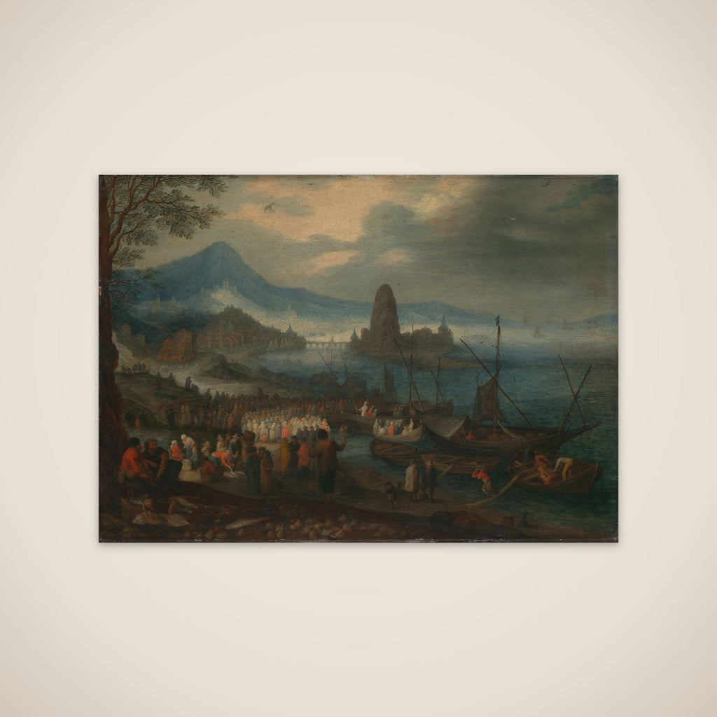 The Sermon on the Sea of Galilee unframed print