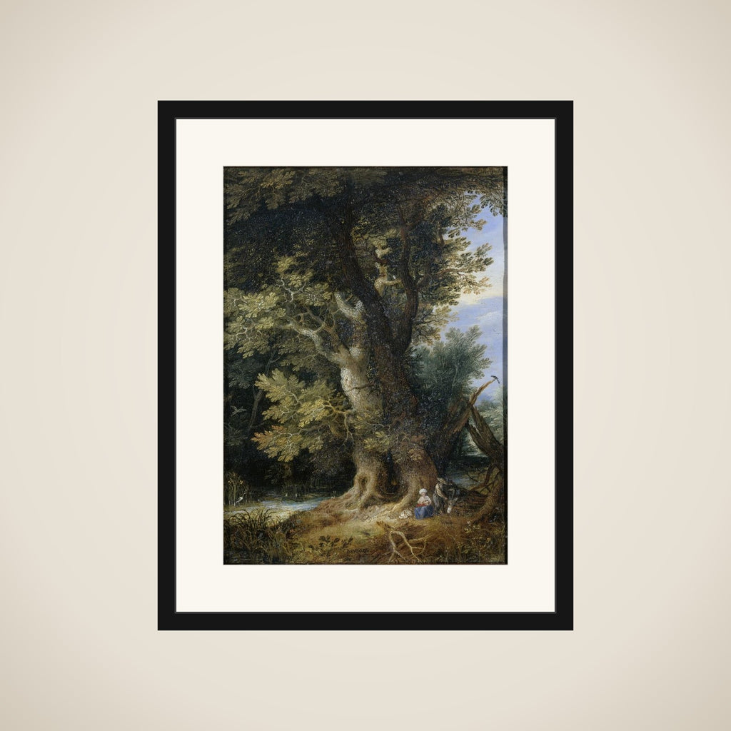 Rest on the Flight into Egypt framed
