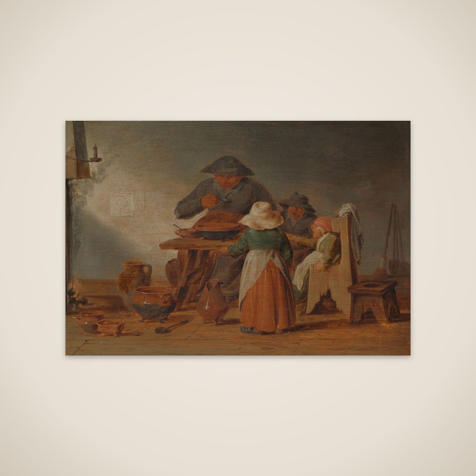 Peasant Meal unframed print