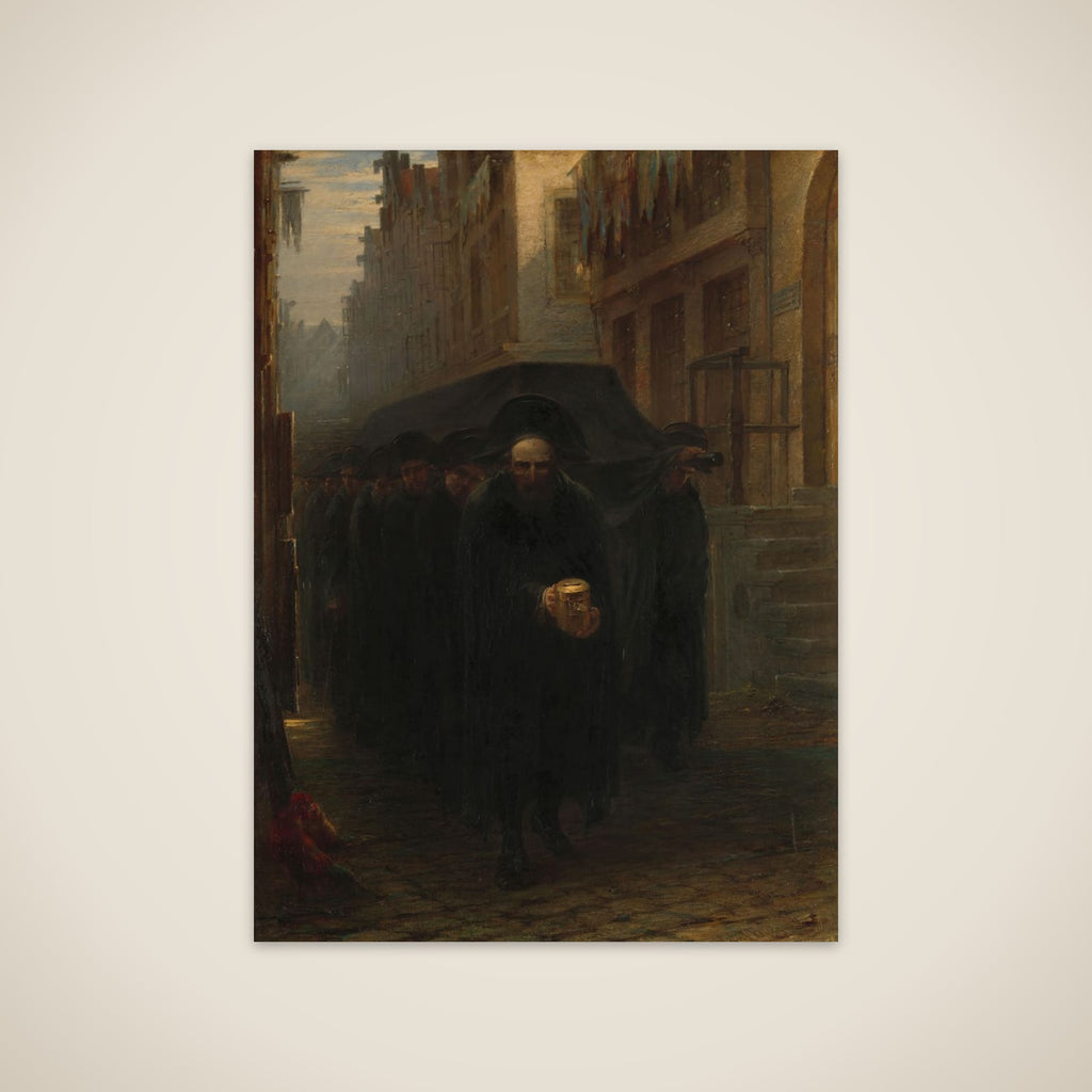 A Jewish Funeral unframed print