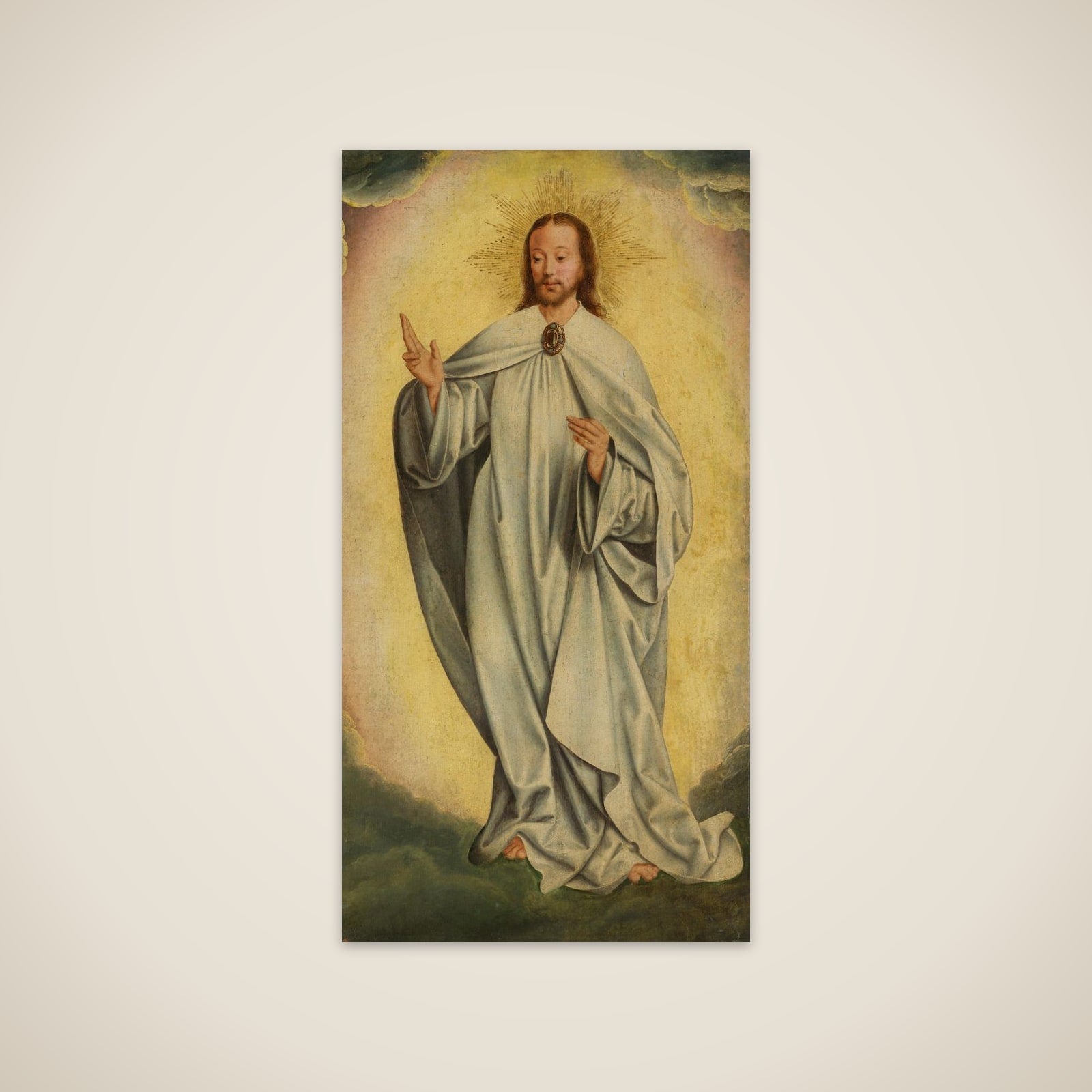 Fragment with the Transfiguration of Christ (Resurrection) unframed print
