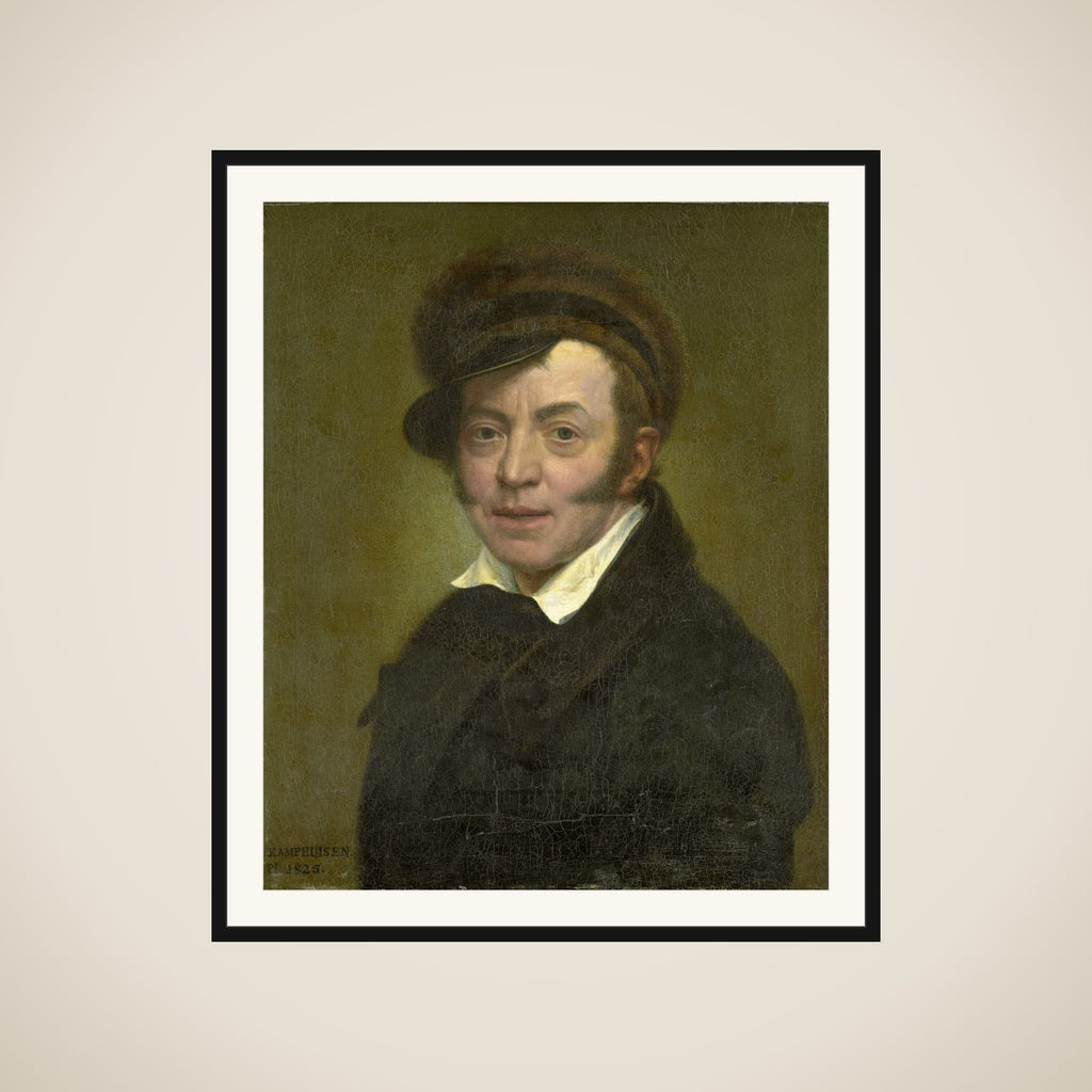 Self-Portrait framed