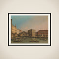 The Grand Canal with the Rialto Bridge and the Fondaco dei Tedeschi framed