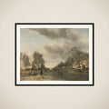 Winter Scene framed
