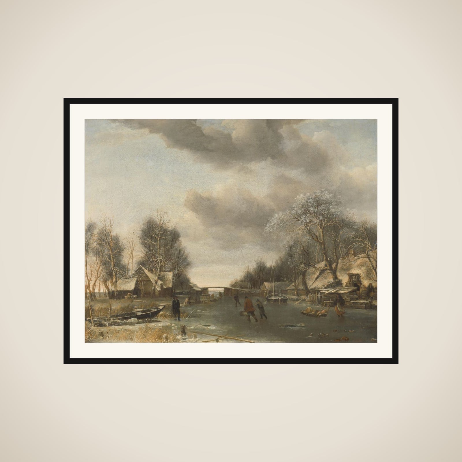 Winter Scene framed