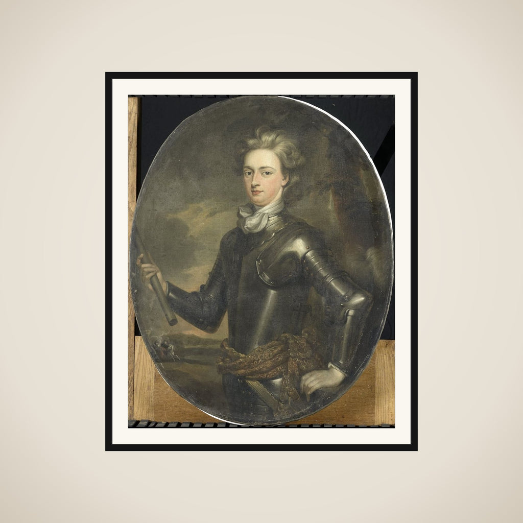 Portrait of the first Earl of Albemarle framed