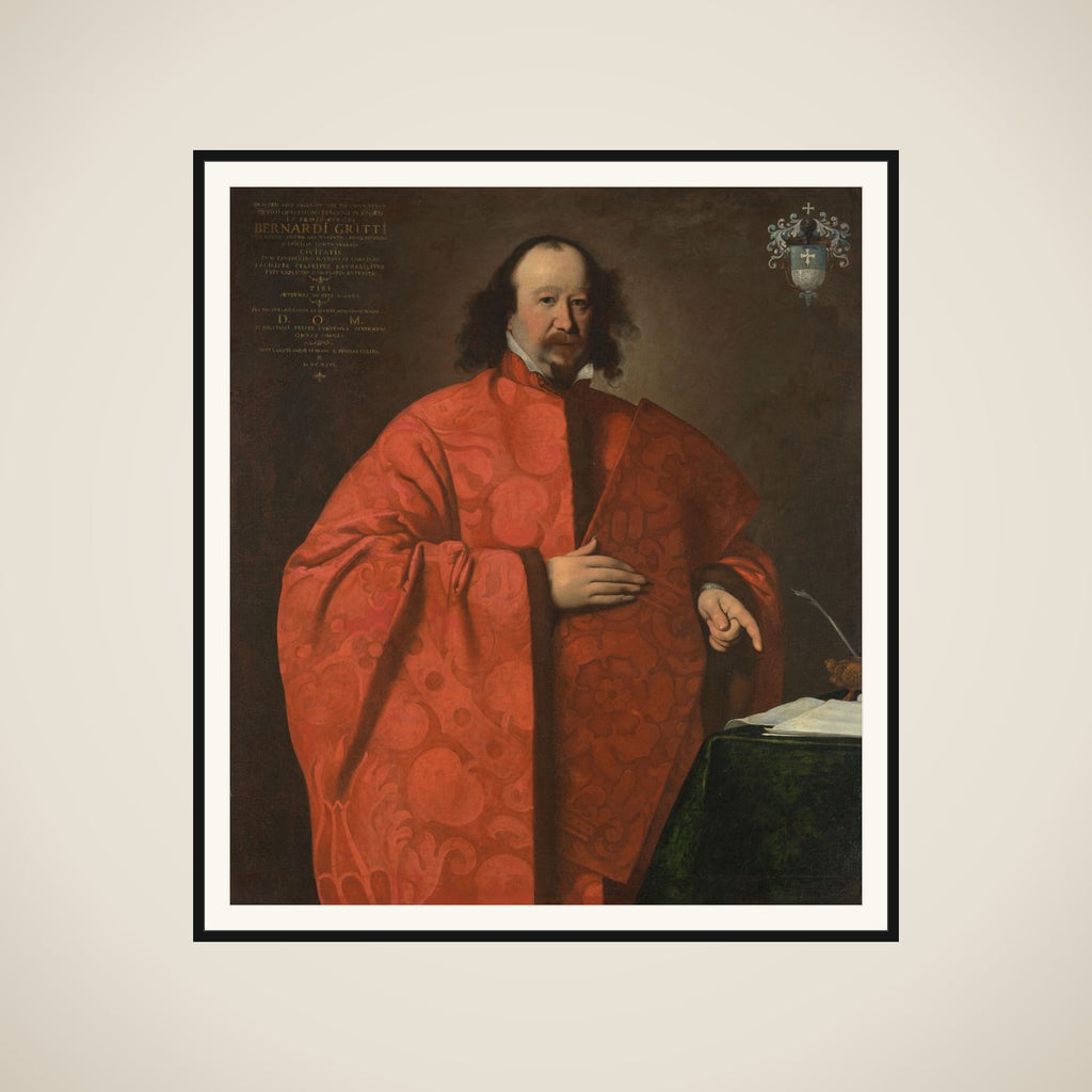 Bernardo Gritti, Proprefect of Bergamo framed
