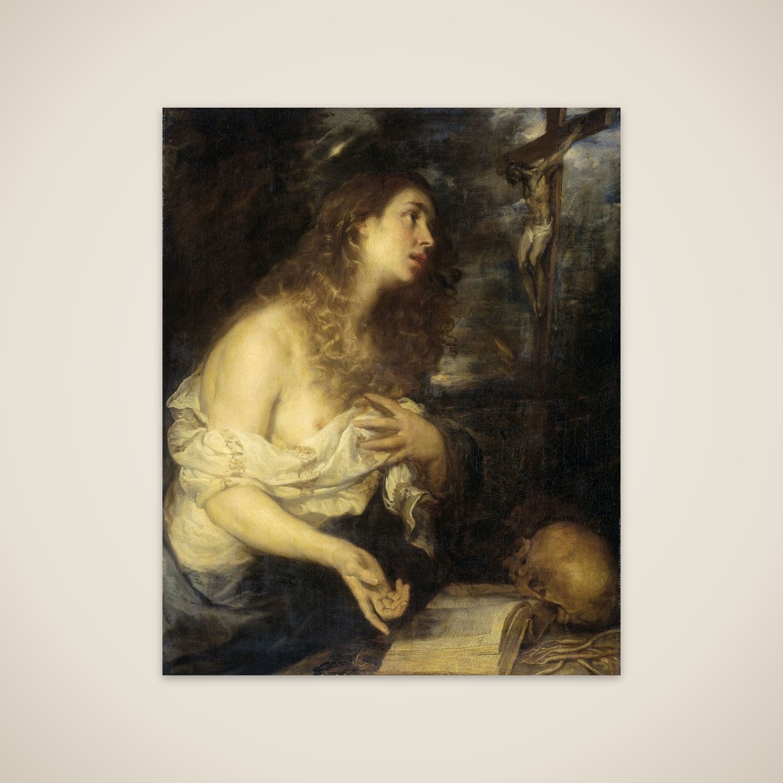 The Penitent Mary Magdalene unframed print
