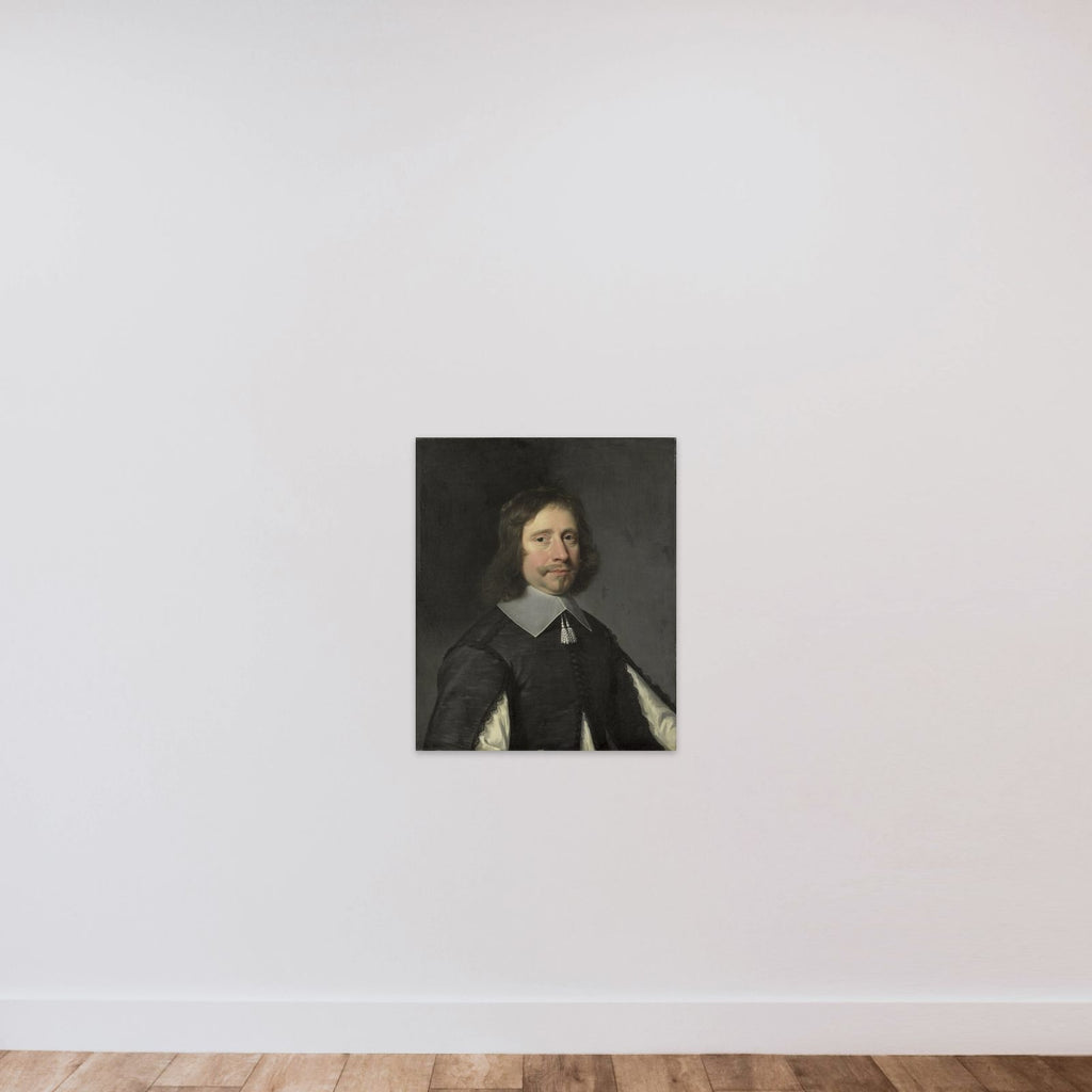 Portrait of a Man, possibly Philippe de la Trémoïlle, Count of Olonne unframed — shown to scale