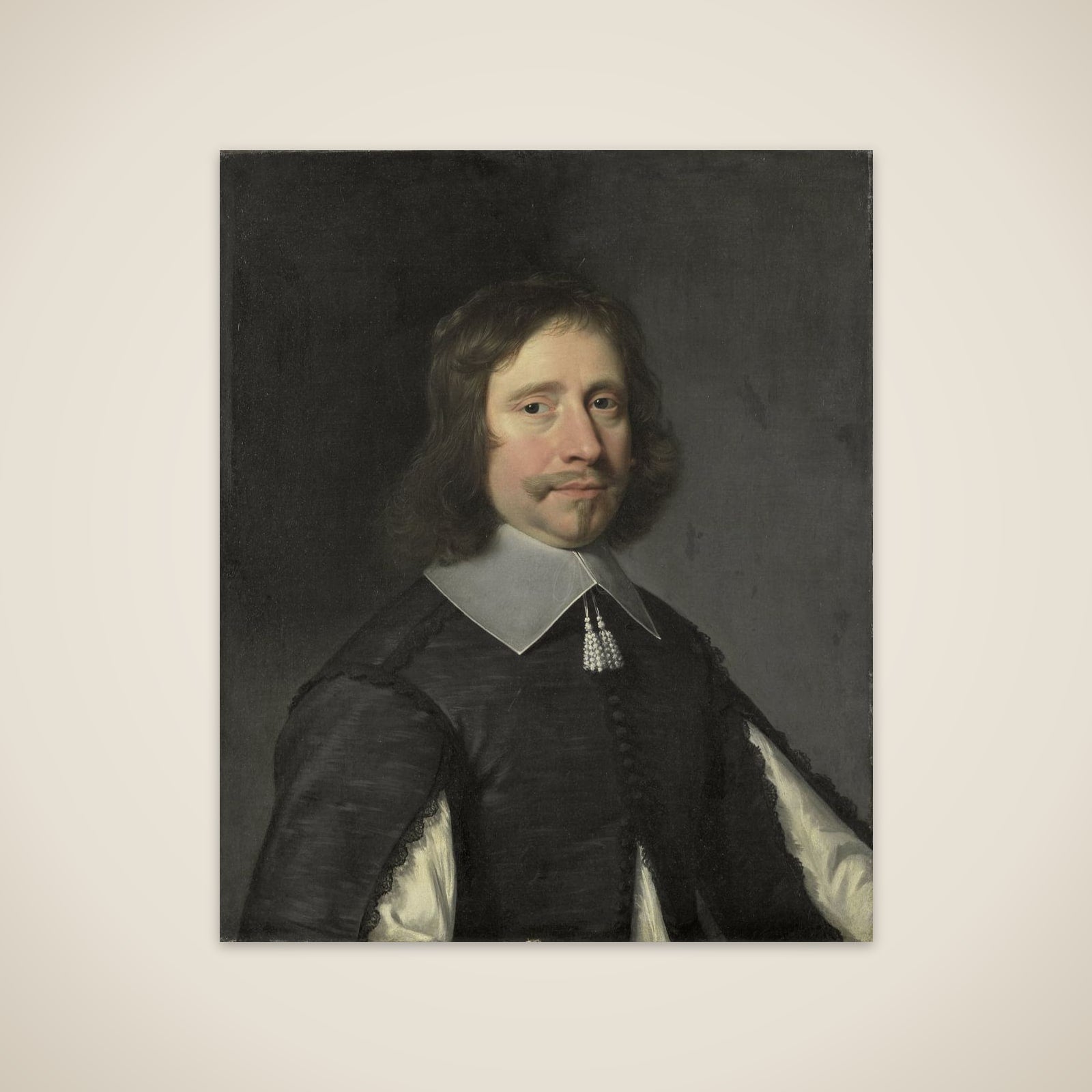 Portrait of a Man, possibly Philippe de la Trémoïlle, Count of Olonne unframed print