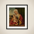 Madonna and Child framed
