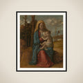 Madonna and Child framed