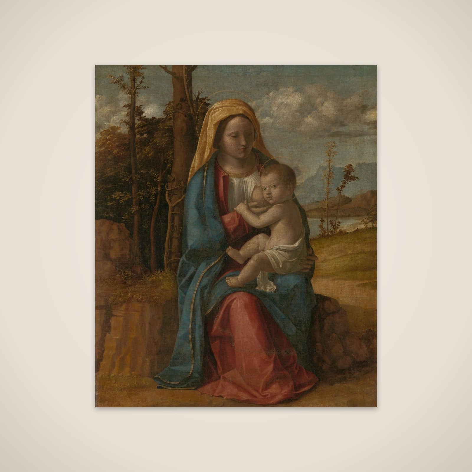 Madonna and Child unframed print