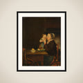 A Mother and her Child framed