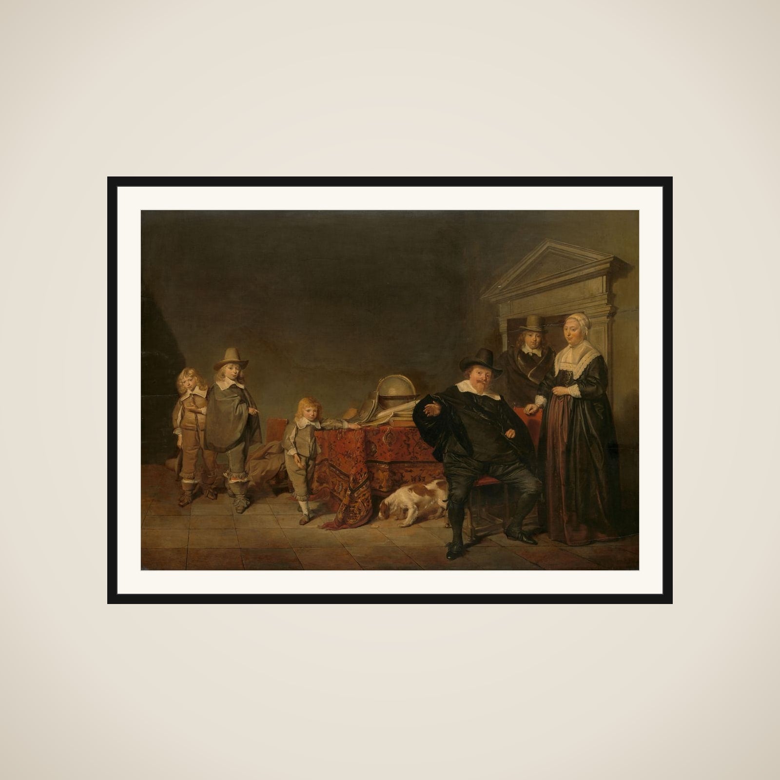 Family Group framed