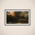 The Ascension of Elijah framed