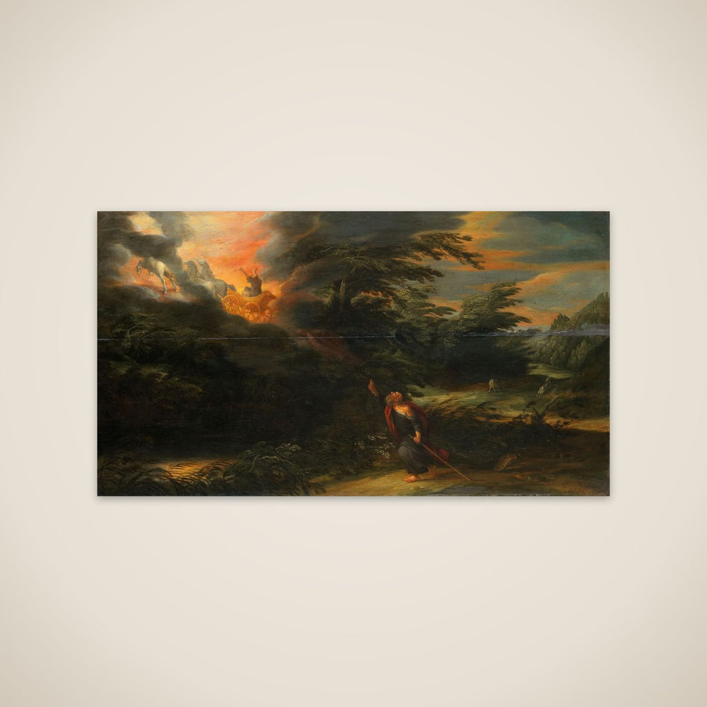 The Ascension of Elijah unframed print