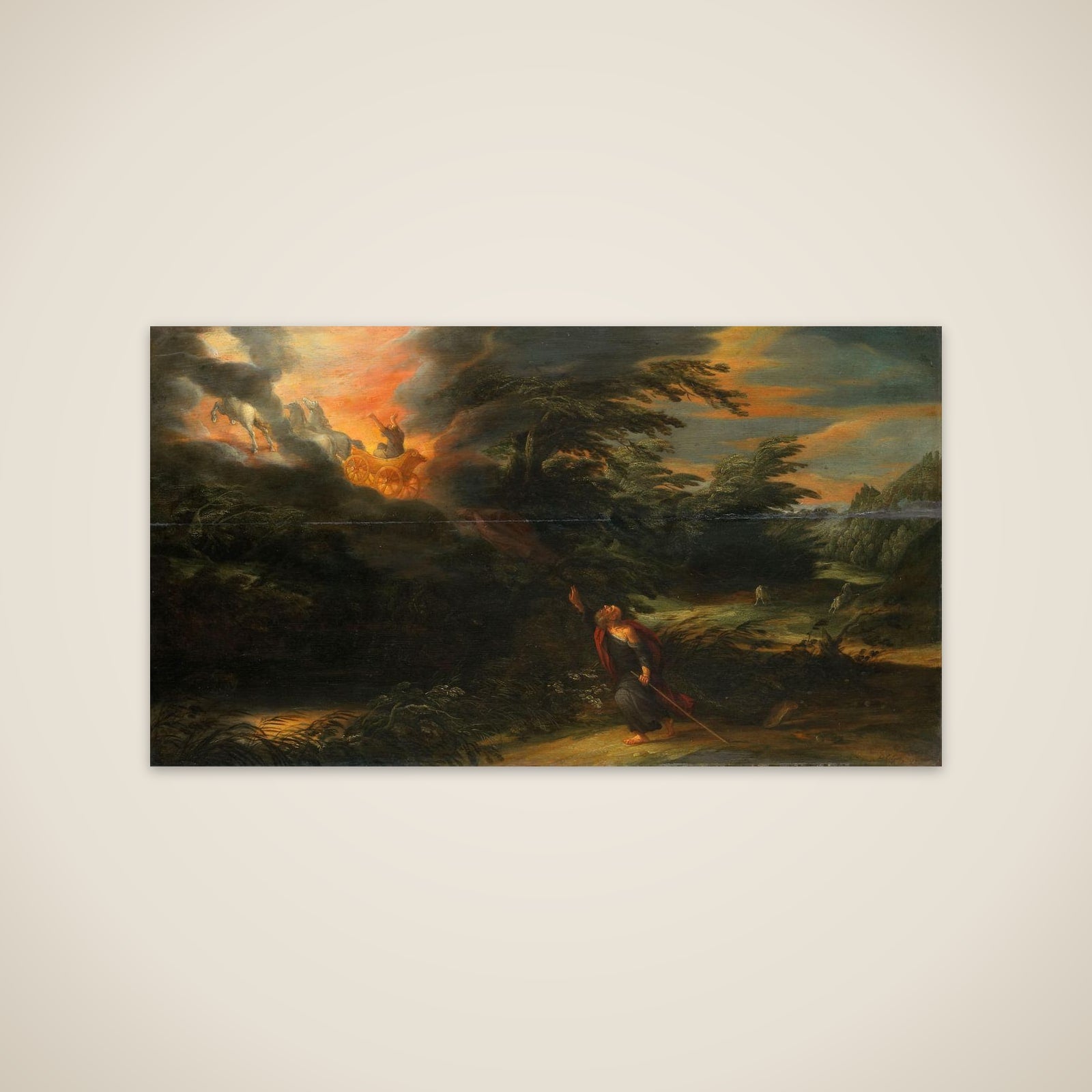 The Ascension of Elijah unframed print
