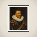 Portrait of Pieter Pietersz Hein (1577-1629), Vice Admiral of Holland framed