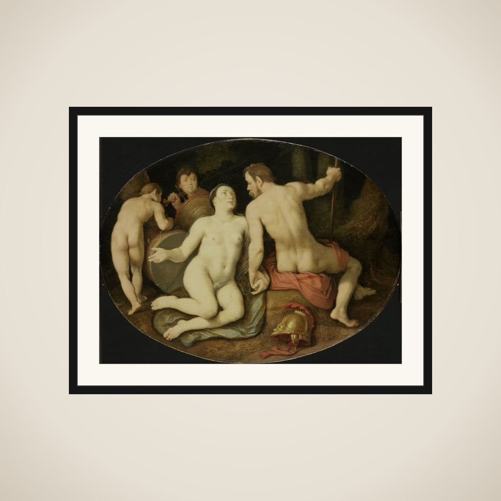Venus and Mars framed