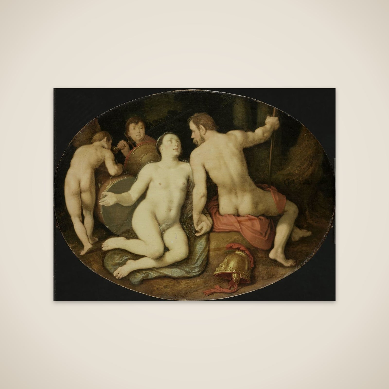 Venus and Mars unframed print