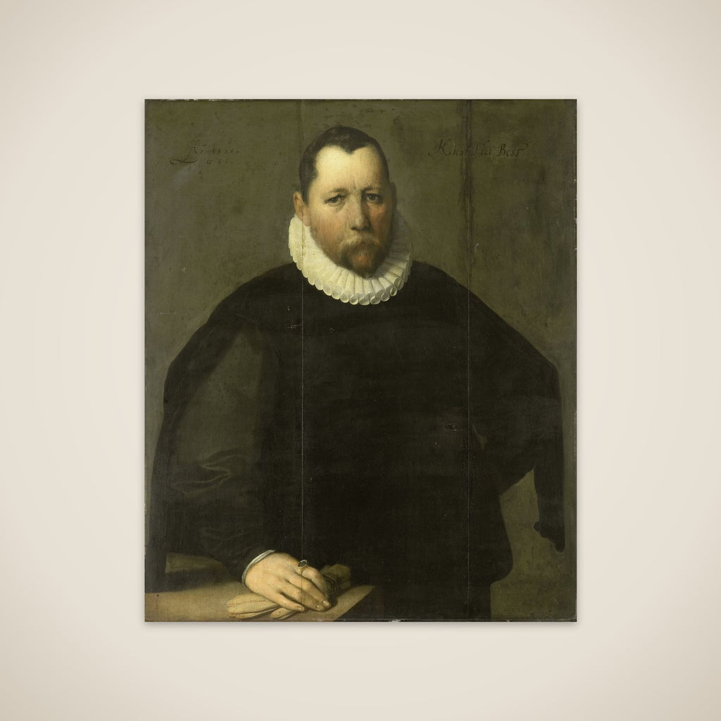 Pieter Jansz Kies (c 1536-97). Burgomaster of Haarlem unframed print