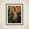The Holy Family framed