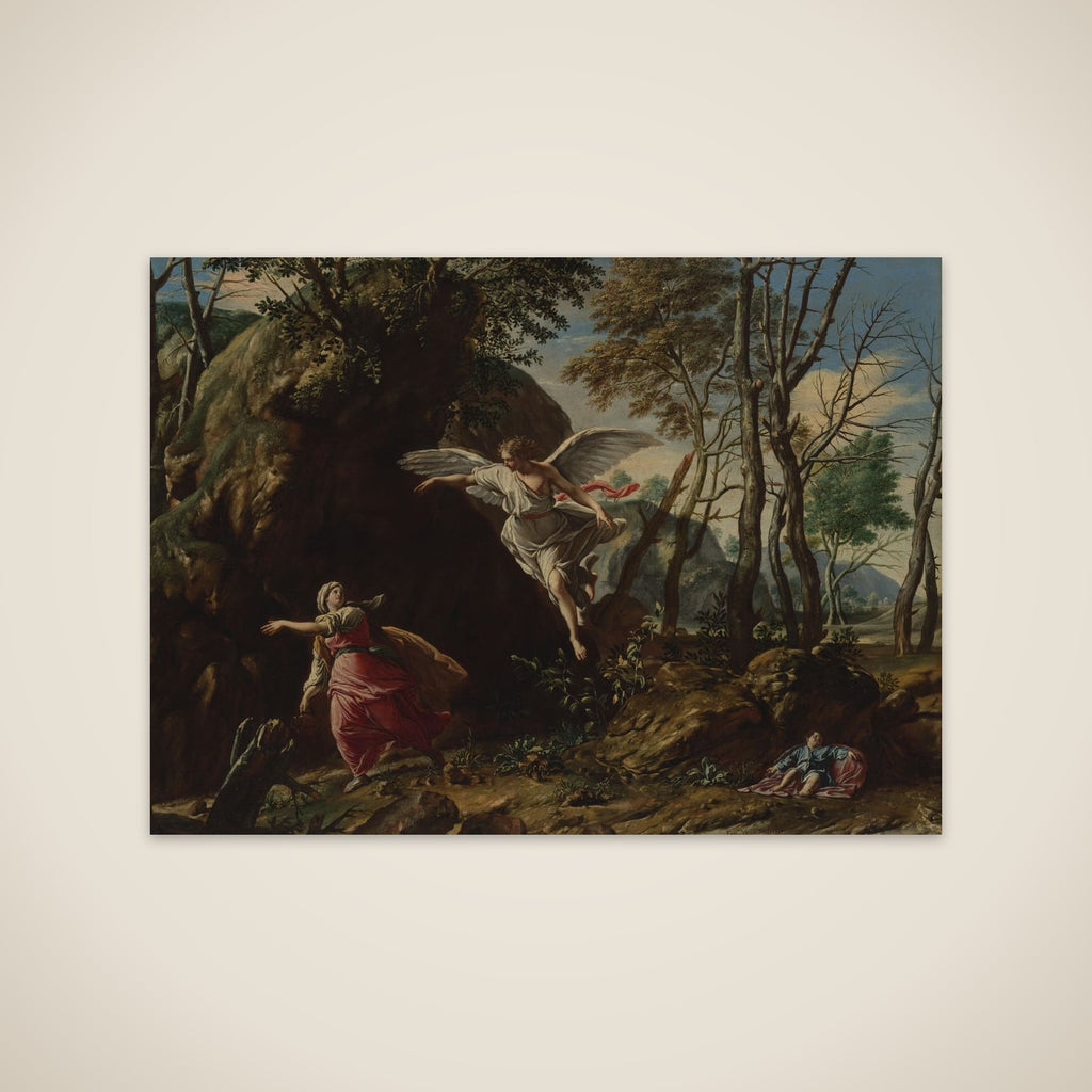 Hagar and Ishmael in the Wilderness unframed print