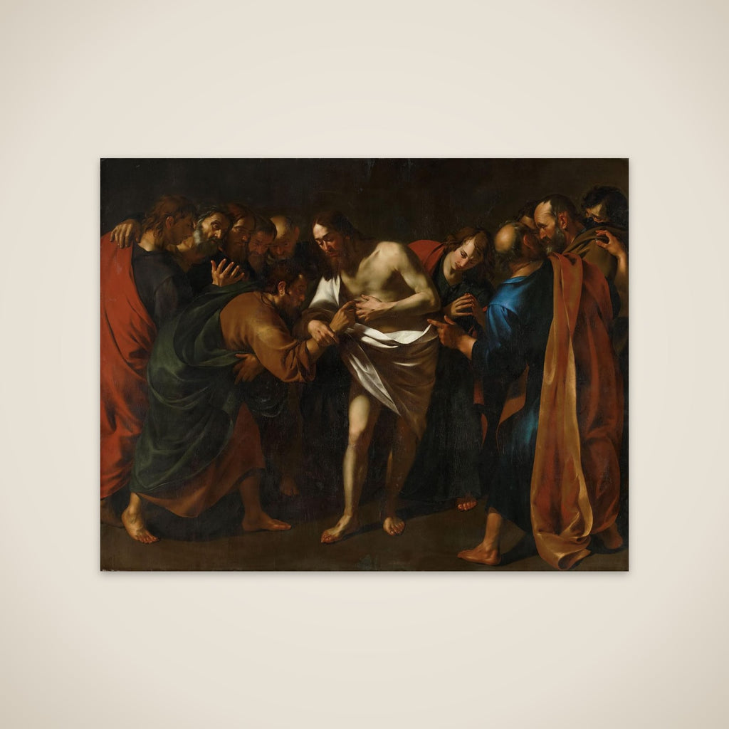 The Incredulity of St Thomas unframed print
