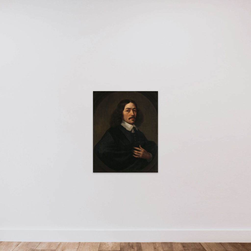 Johan Anthonisz van Riebeeck (1618-77), First Commander of Cape of Good Hope unframed — shown to scale