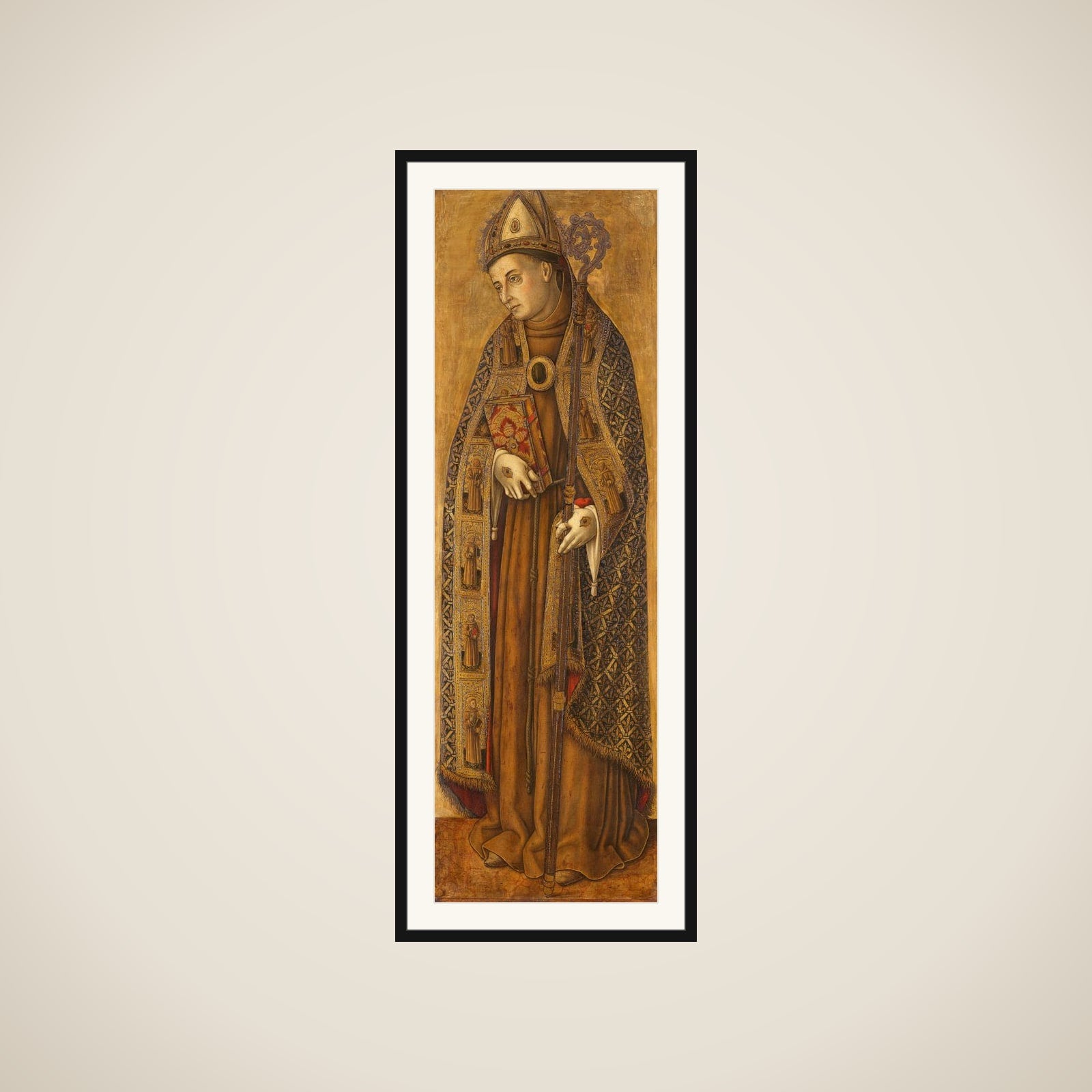 St Louis of France framed