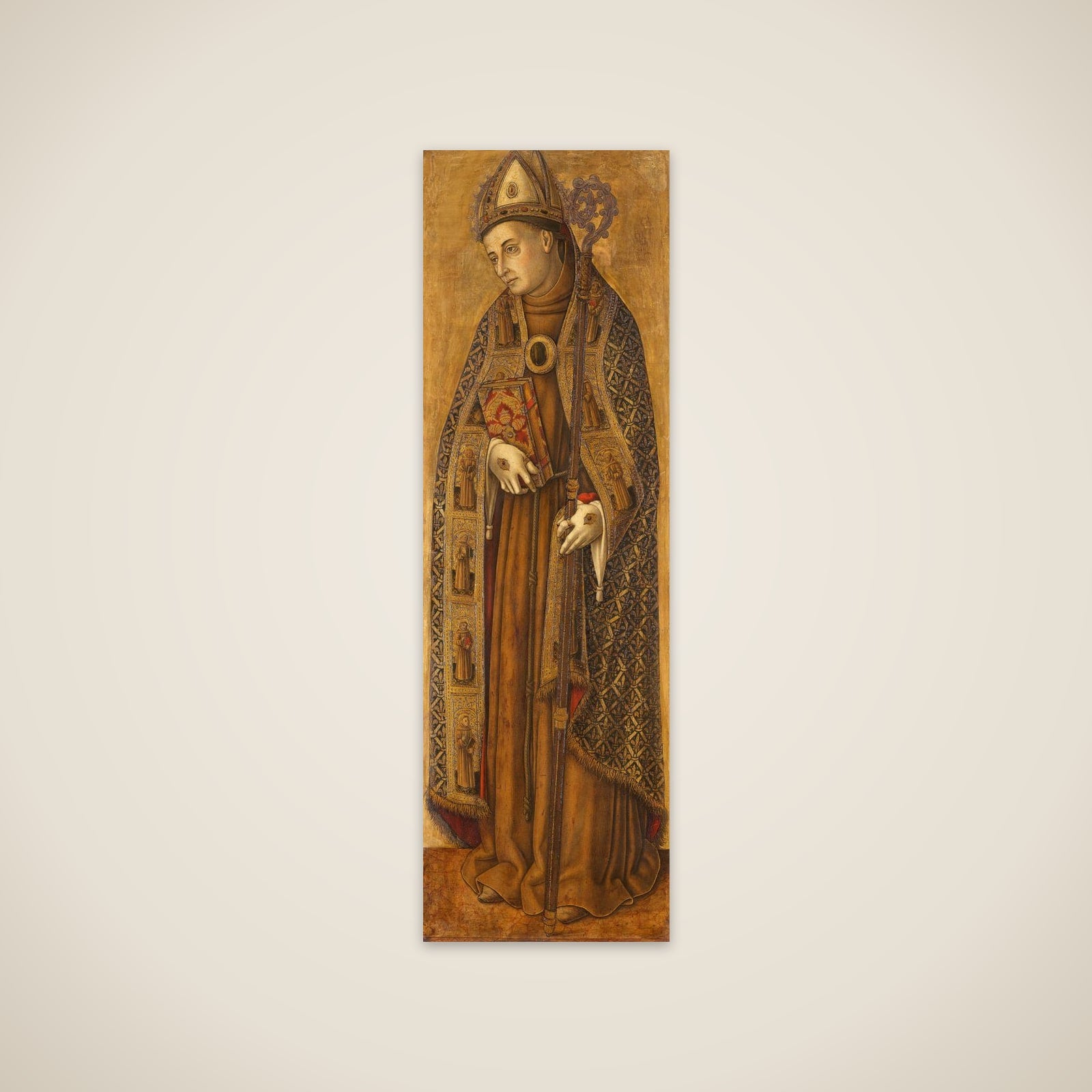 St Louis of France unframed print