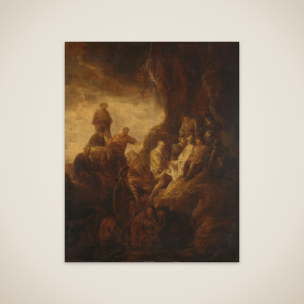 The Entombment unframed print