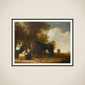 Group Portrait in a Landscape framed