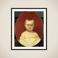 Henri Bernard van der Kolk at the Age of Two framed