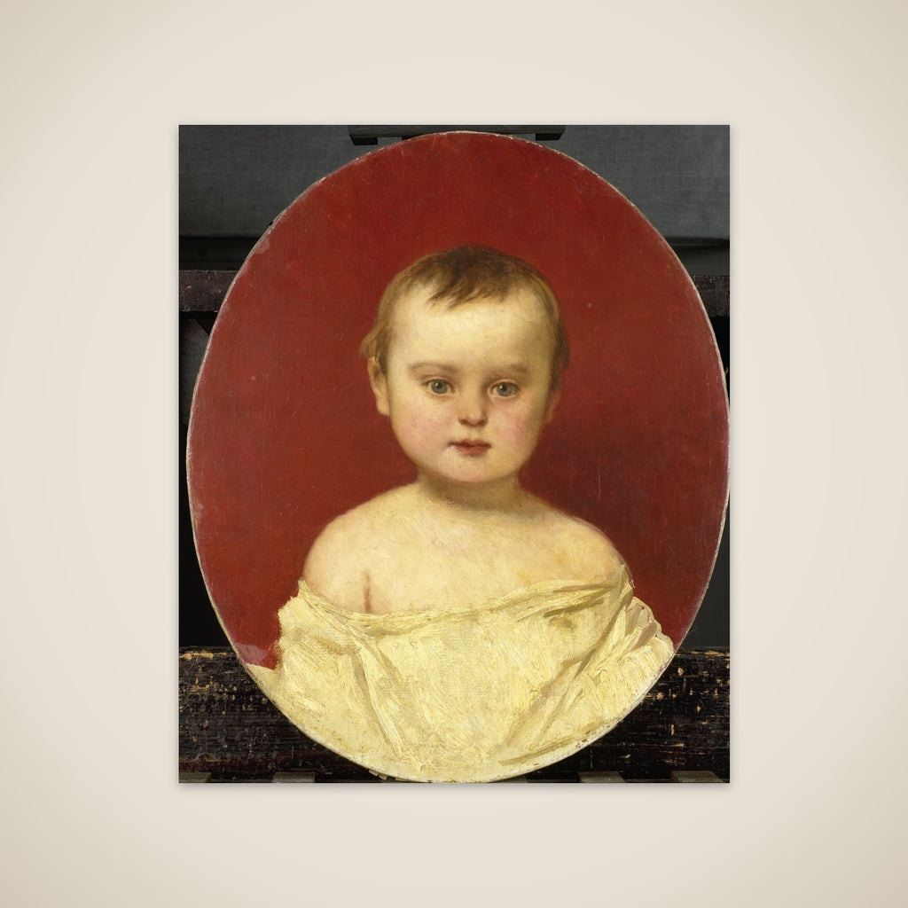 Henri Bernard van der Kolk at the Age of Two unframed print