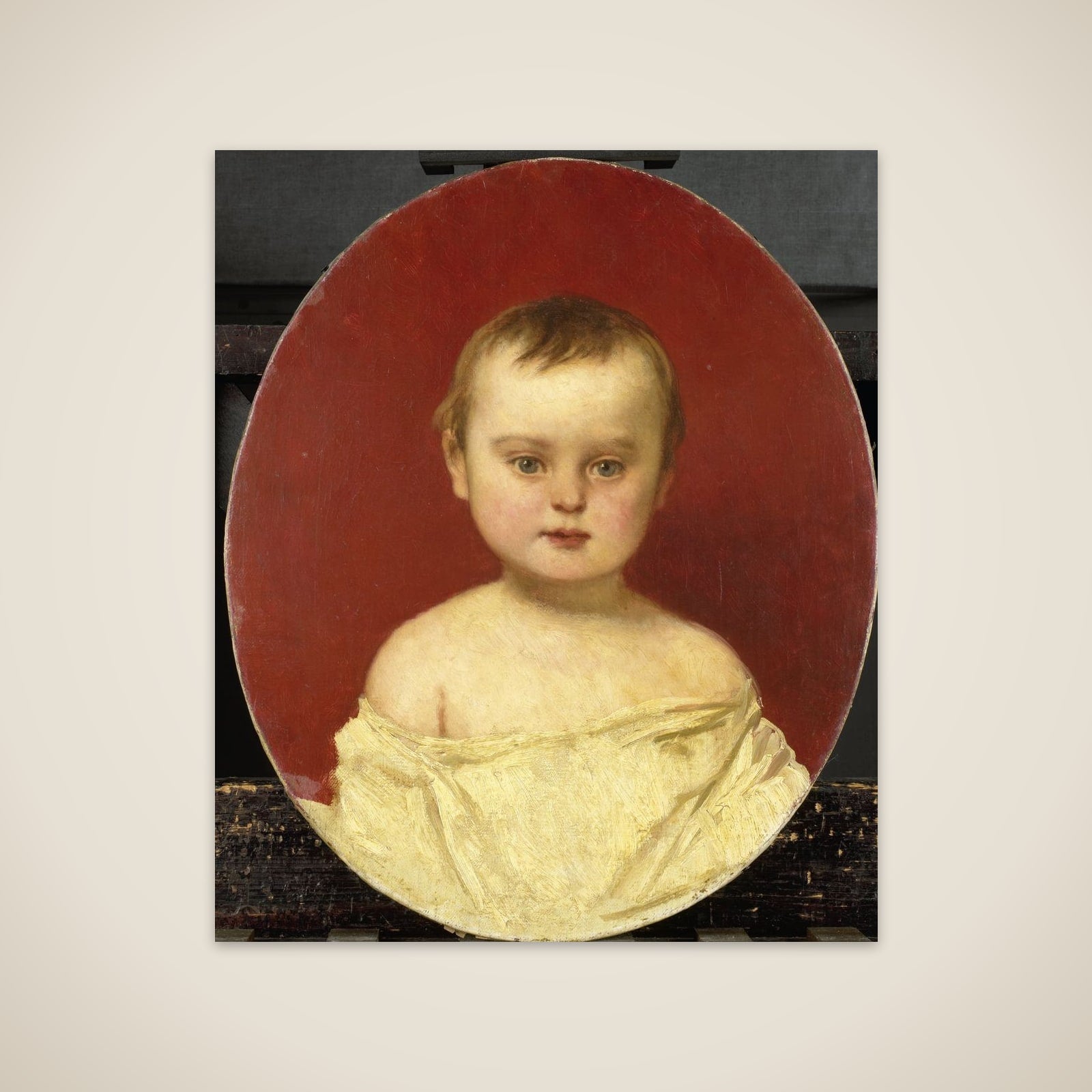 Henri Bernard van der Kolk at the Age of Two unframed print