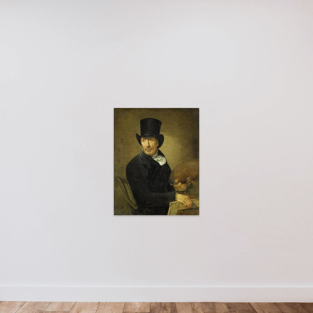 Pieter Barbiers Pz (1748-1842), Painter unframed — shown to scale