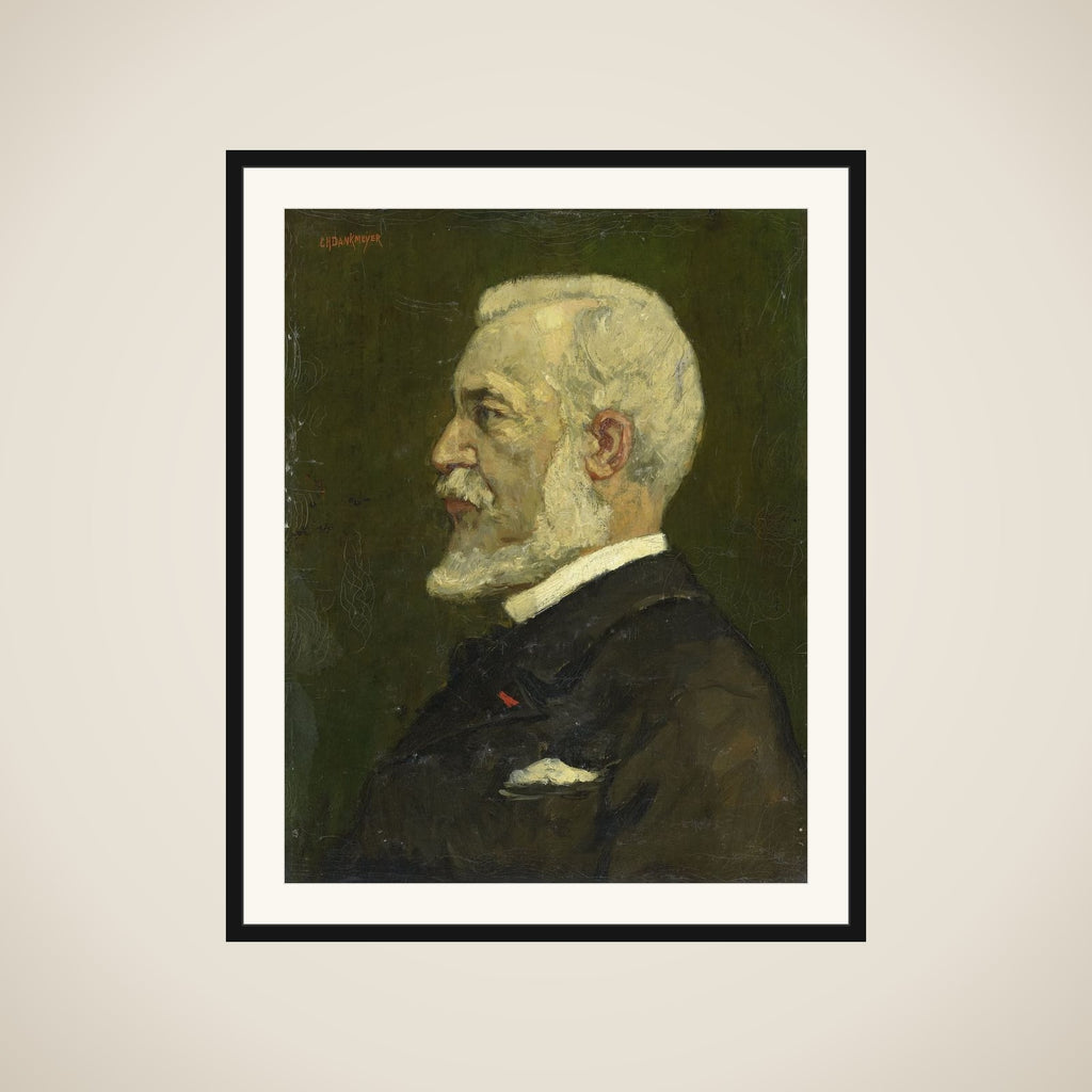 Johannes Bosboom (1817-91), Painter framed