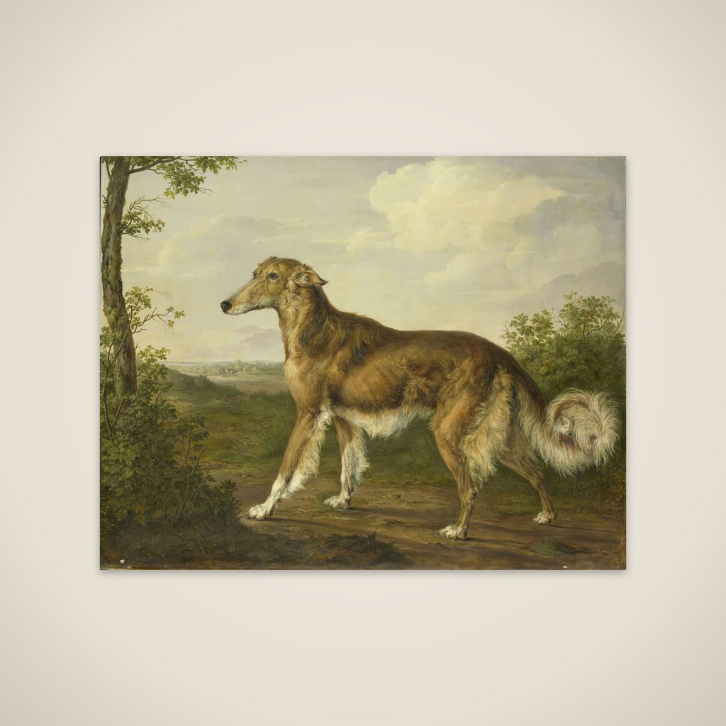 Siberian Greyhound unframed print