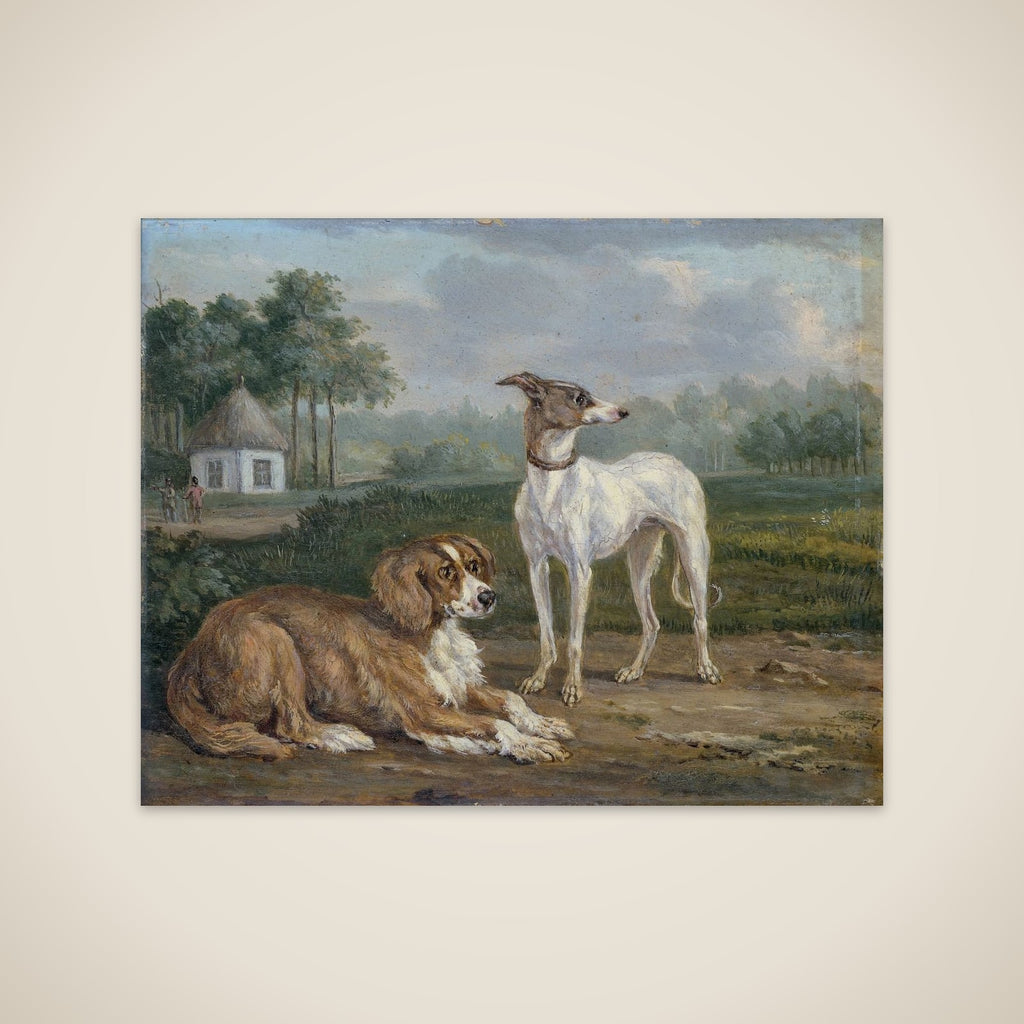 Two Dogs unframed print