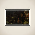 The Poultry Seller framed